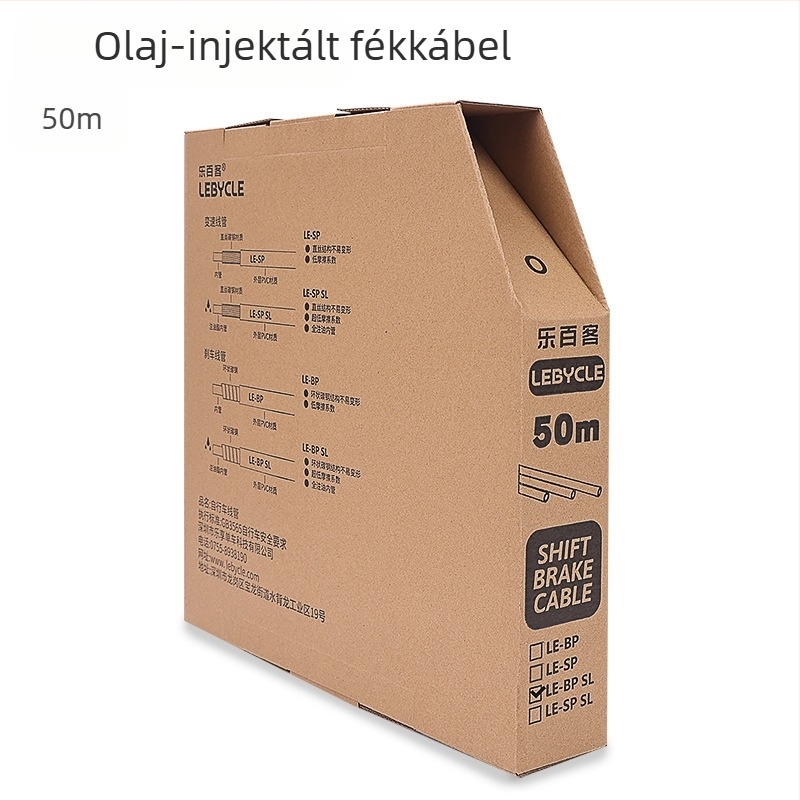 Olajjal töltött fék- és váltó vonalcső hegyi/úti kerékpárokhoz, fém, Lebycle/Lebaike márka, testreszabható, neutrális, nem importált