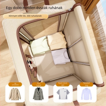 Ruhatároló doboz, modell SNx4012-1, Oxford anyag, kapacitás 60–70 L, összecsukható