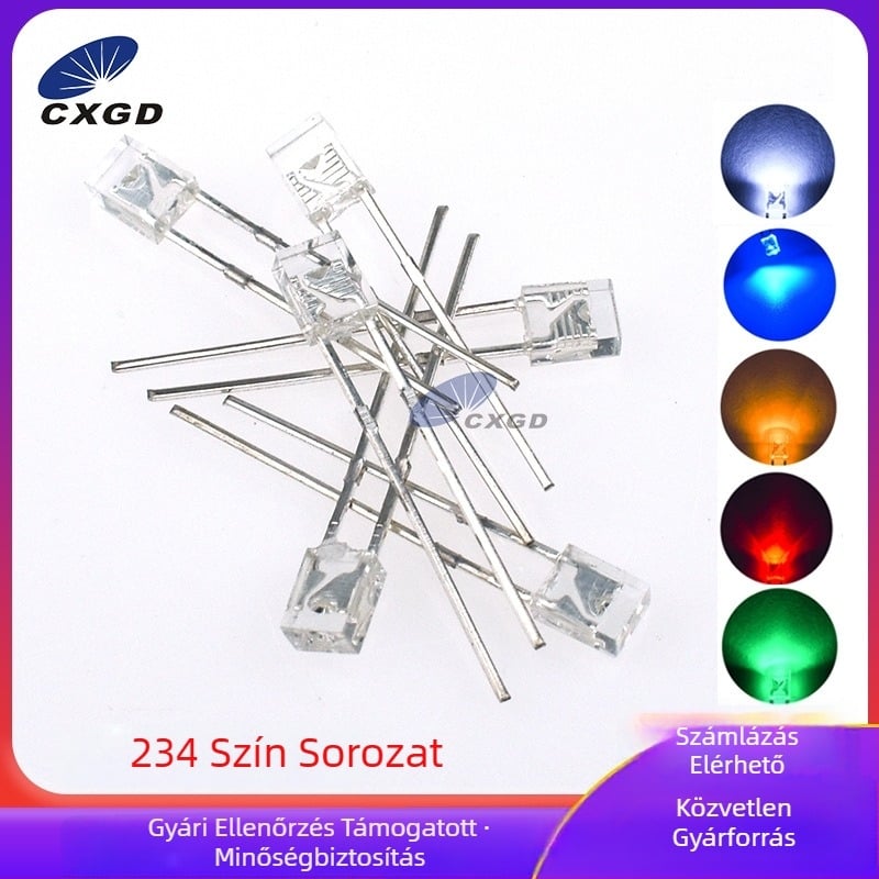 LED gyöngyök 234 – 20 mA, 1.8–2.2 V, 0.06 W, 45° sugárzási szög, CRI 90+