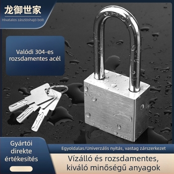 Kültéri lakat — rozsdamentes acél, egyenes nyitású, Gu Rui márka, egyéb alkalmazásokhoz