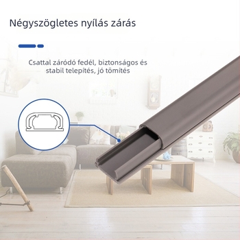 Xinheng FW24 Felszínre szerelt kábelcsatorna – PVC, irodák, bevásárlóközpontok, műhelyek, gyárak, otthonok és hotelek számára