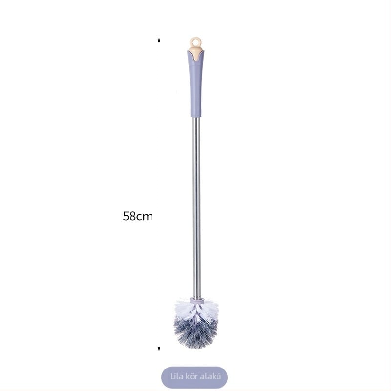 Hosszú nyelű WC-kefe, műanyag, 135 g, 1 db