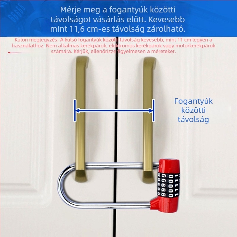 Könyves-/ajtózár hosszított kampóval — cinkötvözet, Lengthened lock hook modell, könyves szekrényekhez, cipősszekrényekhez és ajtókhoz, SIMPLY márka, licencelt magáncímke