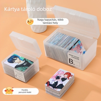 Írószertároló doboz fedéllel - PP anyag; kapacitás: egy rekesz; felhasználás: íróasztalra; stílus: modern minimalistizmus