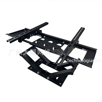 CP602 TV falra szerelhető állvány – Vasból, Forgó teleszkópos tartó, Felfelé-lefelé állítható, 5,1 kg, Kompatibilis tablet TV-kkel