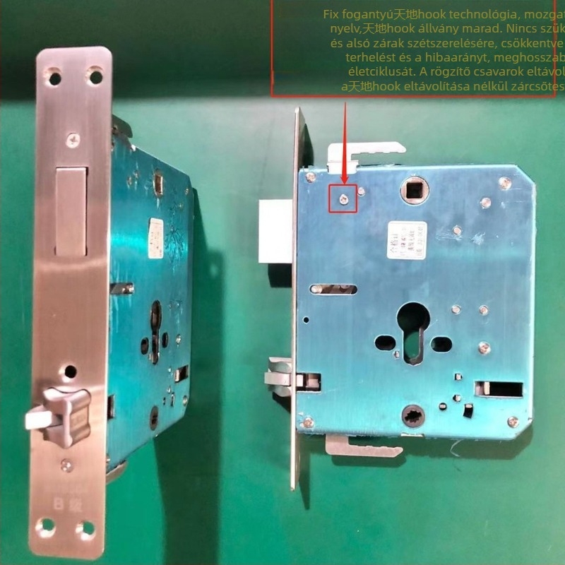 Zártest ajtóhoz – ujjlenyomat zár, rozsdamentes acél, fej négyzetes és kerek, nem szabvány modell, modern minimalista dizájn, súly 1