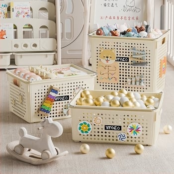 Chongfa műanyag játék tároló doboz logóval, modern minimális dizájn, testreszabható