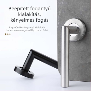 Xiong Kaijie rozsdamentes acél belső ajtó fogantyú – zár belső ajtókhoz, modern letisztult stílus