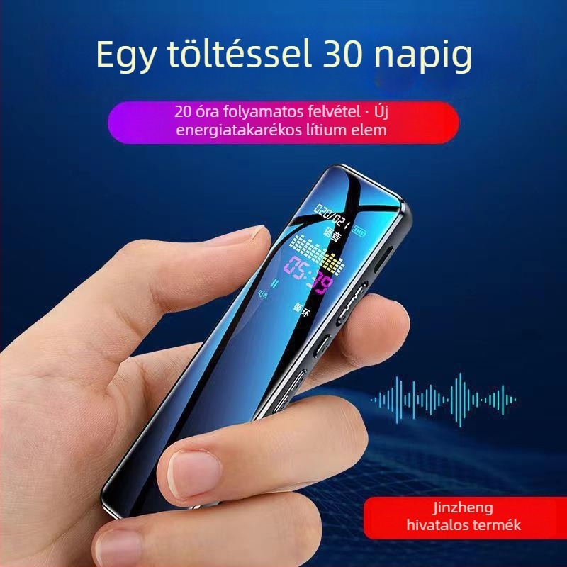 Kim Jong R11 HD felvételi toll, 8GB, 12 óra felvétel, MP3/MP4 lejátszó zajcsökkentéssel