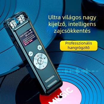 Felvételi toll ZD43B — WAV formátum, 5700 perc felvétel, 10 m hatótávolság, USB 2.0, ház cinköntvény