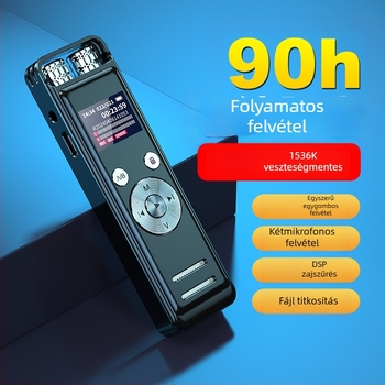 Felvételi toll ZD43B — WAV formátum, 5700 perc felvétel, 10 m hatótávolság, USB 2.0, ház cinköntvény