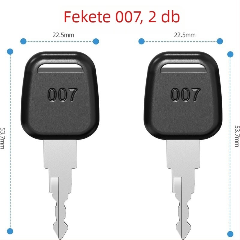 Bőrönd kódzár – beragadt kulcs és elveszett kulcs
