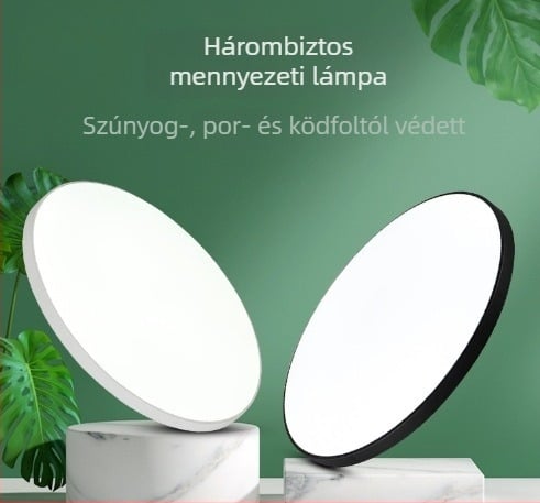 Mennyezeti LED lámpa, modern minimál stílus, 220V, LED fény, lefedettség 5–10㎡