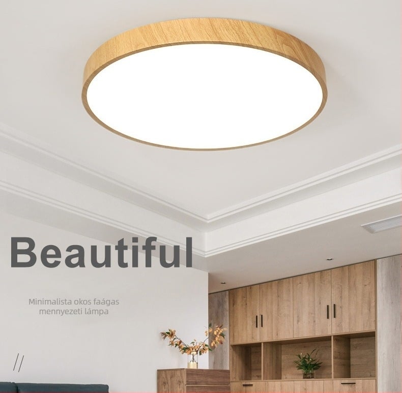 Mennyezeti LED lámpa, modern minimál stílus, 220V, LED fény, lefedettség 5–10㎡