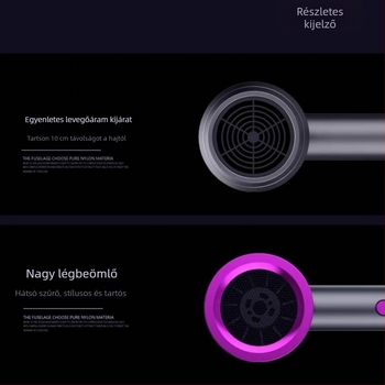 Hajszárító - brushless motor, 800 W, 220 V, meleg/hideg levegő, 3 sebesség