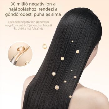 Midea FJ102 hajszárító, 1800 W, DC motor, 220 V, 10 000 negatív ion, hideg–meleg levegő