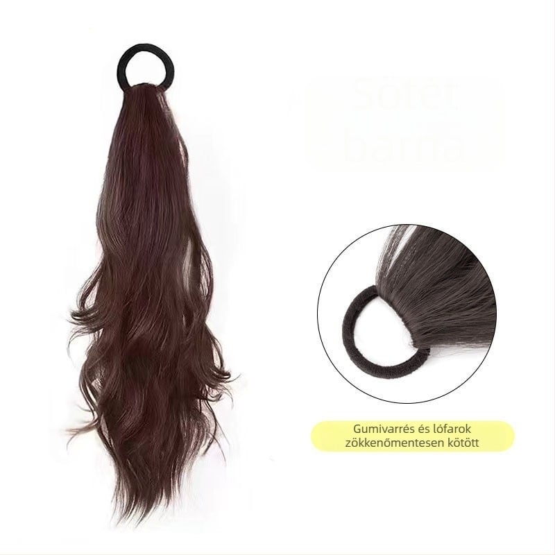 Ponytail paróka, modell Hair rope ponytail, anyag: magas hőálló szálak, technológia: mechanizmus, nők számára