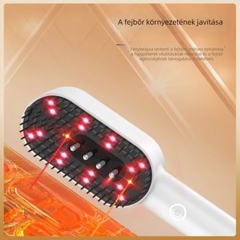 Többfunkciós masszírozó hajkefe a fejbőr ápolására, H6 modell, 4 üzemmód, 2024-ben jelent meg.