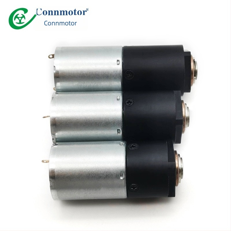 Kefés DC motor paprikas-hőrlőhöz — miniatűr motor műanyag fogaskerekekkel, áttétel 280:1, alacsony feszültség, nagy nyomaték