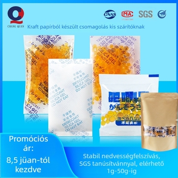 Háztartási deszikkáns — Changquan; szárazít és nedvességet eltávolít; csomagolás: zacskó; elrendezés: laposan fekvő