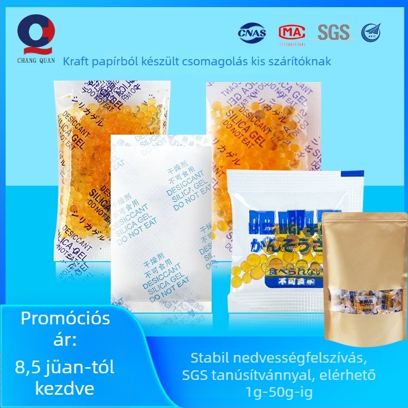 Háztartási deszikkáns — Changquan; szárazít és nedvességet eltávolít; csomagolás: zacskó; elrendezés: laposan fekvő