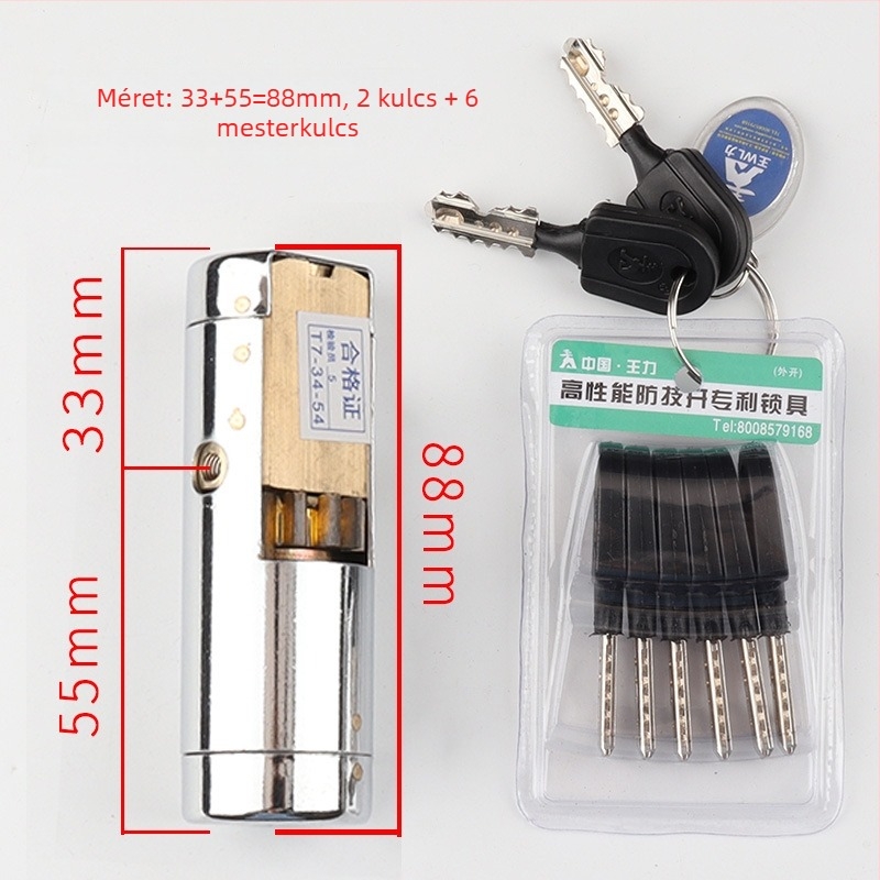 Zárbetét – Réz, 500 g, Modell 22/78/88/108, Stílus: Modern egyszerűség