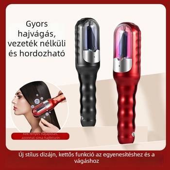 Teljesen automata hajvágó titánium ötvözetű vágófejjel, kefés motor, beépített 500–800 mAh akkumulátor, akár 1 óra működés, alacsony zajszint