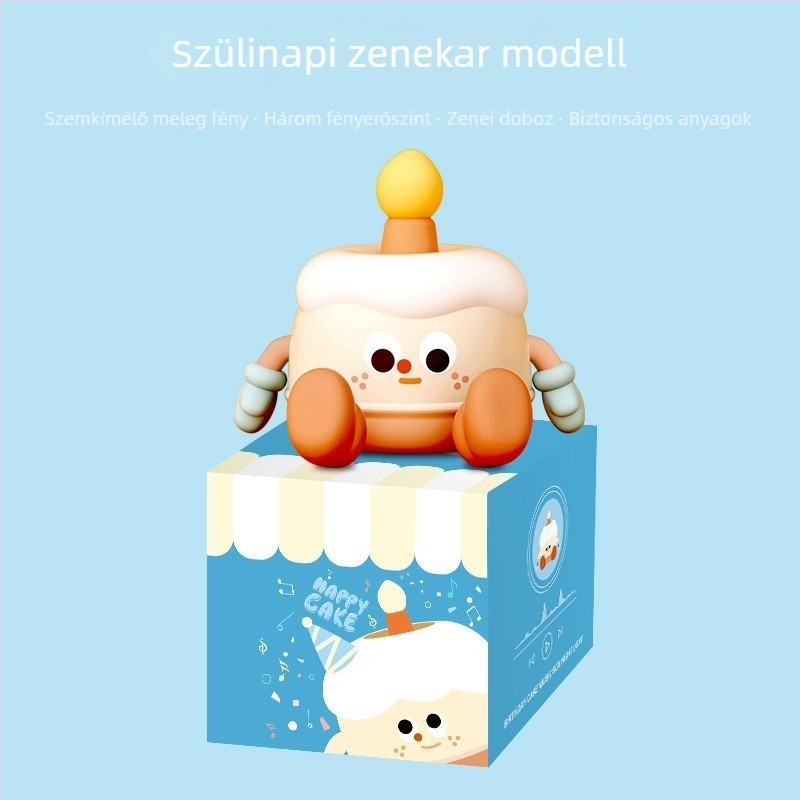 Éjszakai fény bolygó dizájnnal, ABS lámpaburát, érintéses kapcsoló, beépített akkumulátor, feszültség ≤36V