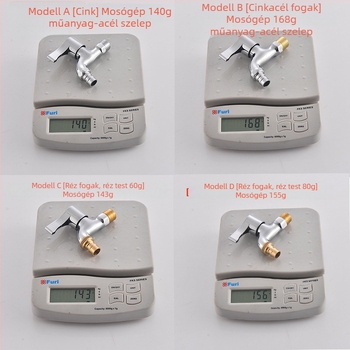 réz mosógép csaptele, forgatható szerelés, kerámiás cartridge szeleppel, egykezes