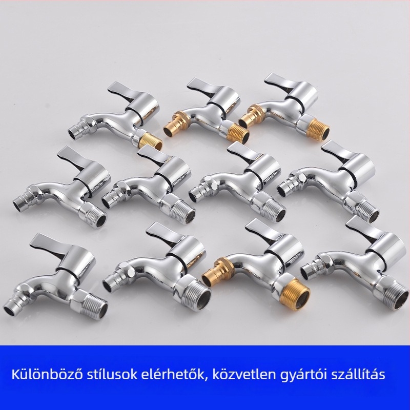 réz mosógép csaptele, forgatható szerelés, kerámiás cartridge szeleppel, egykezes