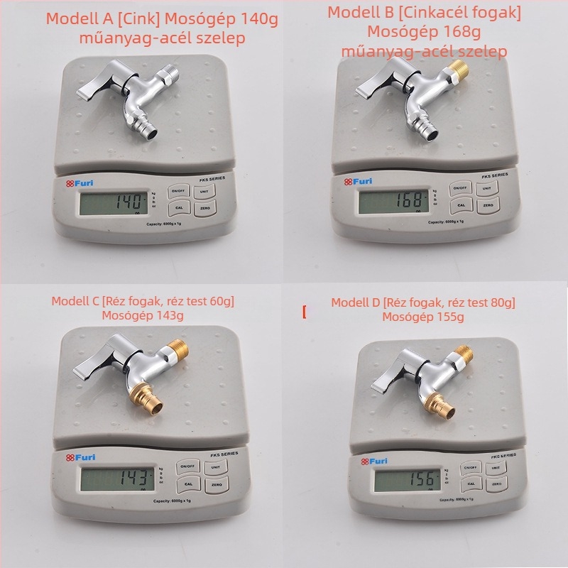 réz mosógép csaptele, forgatható szerelés, kerámiás cartridge szeleppel, egykezes