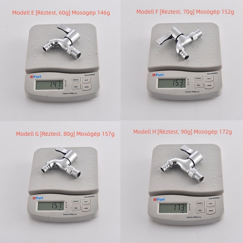 réz mosógép csaptele, forgatható szerelés, kerámiás cartridge szeleppel, egykezes