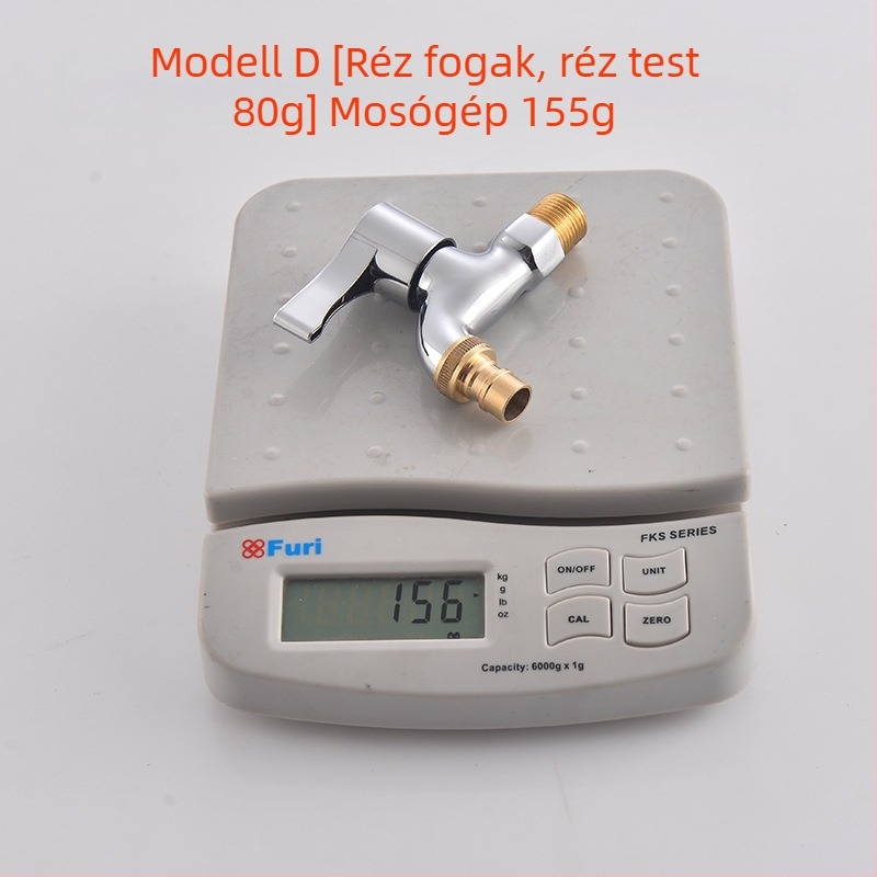 réz mosógép csaptele, forgatható szerelés, kerámiás cartridge szeleppel, egykezes