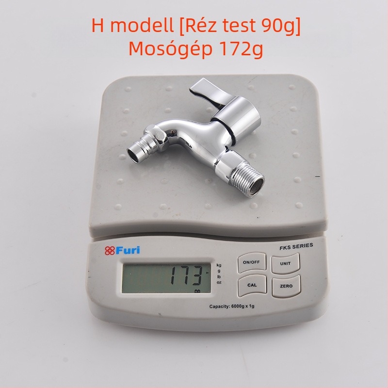 réz mosógép csaptele, forgatható szerelés, kerámiás cartridge szeleppel, egykezes