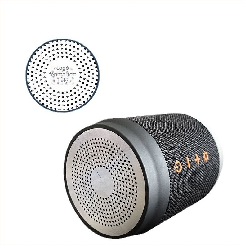 Bluetooth hangsugó ambient világítással, kültéri hordozható (Bluetooth 5.0, 100Hz-20kHz, <10W, IPX3, beépített lítium akkumulátor)