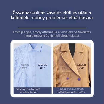 Kézi gőzvasaló készülék – kollégiumi használatra, 600W, AC 111–240V, kapacitás <0,8L, mechanikus üzemmód