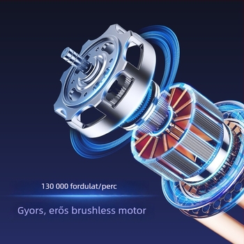 Kézreálló szívó- és fúvó készülék kempingezéshez — kettős használat, 5V/2A, 150W, 10000Pa szívás, újratölthető vezeték nélküli, felfújható