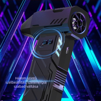 Kézreálló szívó- és fúvó készülék kempingezéshez — kettős használat, 5V/2A, 150W, 10000Pa szívás, újratölthető vezeték nélküli, felfújható