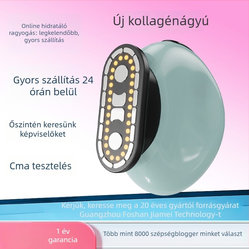 Arc masszírozó rezgő, vörös fény terápia, otthoni használatra, hordozható, beépített 800–1000 mAh akkumulátor