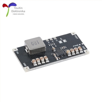 TPS61088 Li-ion akkumulátor Boost DC-DC modul, bemenet 5V/9V/12V, kimenet akár 10A
