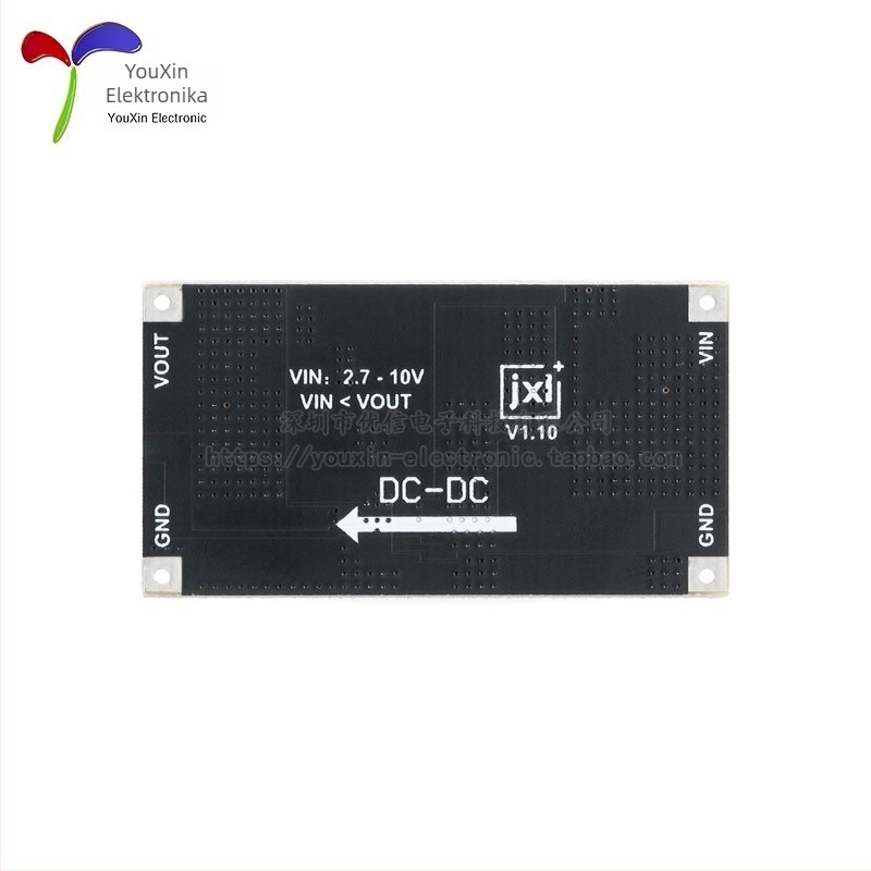 TPS61088 Li-ion akkumulátor Boost DC-DC modul, bemenet 5V/9V/12V, kimenet akár 10A