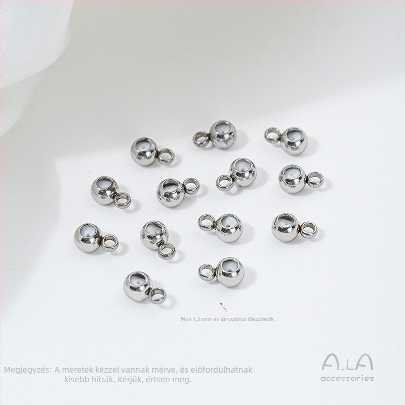 DIY ékszer kiegészítők — titánacél, elektroplating, eredeti dizájn, márka aila accessories