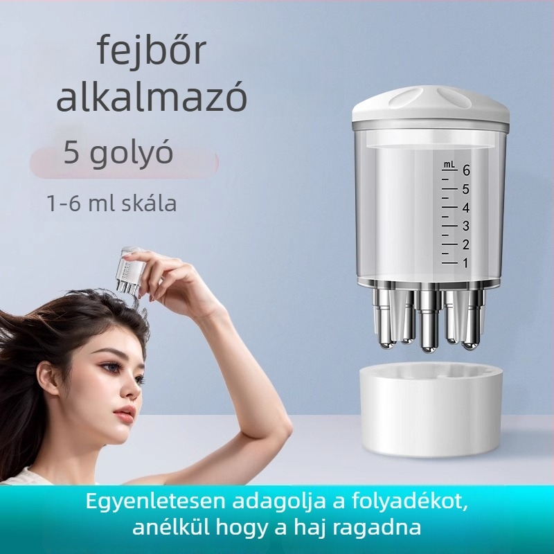 Minoxidil tinktúra Fejbőr-alkalmazó golyós masszírozó – Hong Lai, Univerzális, Négy évszak, Modell Carton+Product