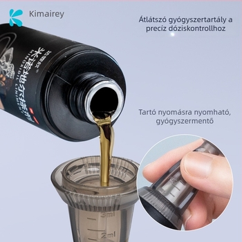 Fejbőr ápoló készülék kézi dózisztatóval a folyadék leadásához és a fejmasszázshoz