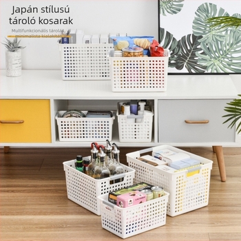 Tárolókosár Mutual abundance — műanyag, gyümölcsök és zöldségek, Modell Storage Basket, Stílus: Modern egyszerűség