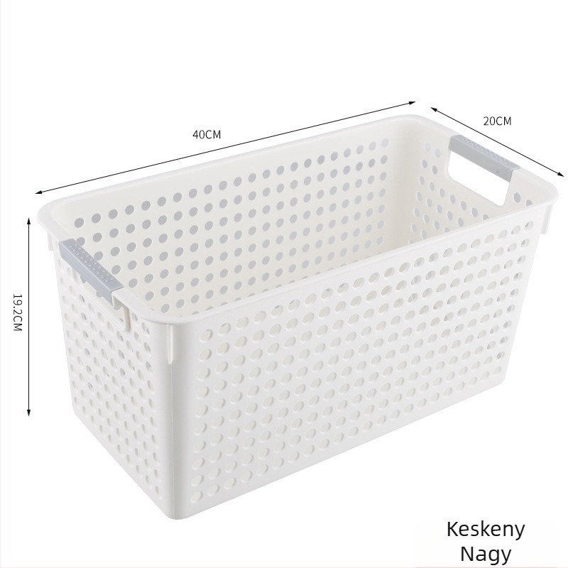 Tárolókosár Mutual abundance — műanyag, gyümölcsök és zöldségek, Modell Storage Basket, Stílus: Modern egyszerűség