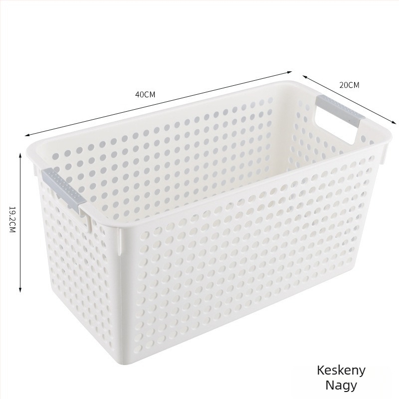 Tárolókosár Mutual abundance — műanyag, gyümölcsök és zöldségek, Modell Storage Basket, Stílus: Modern egyszerűség