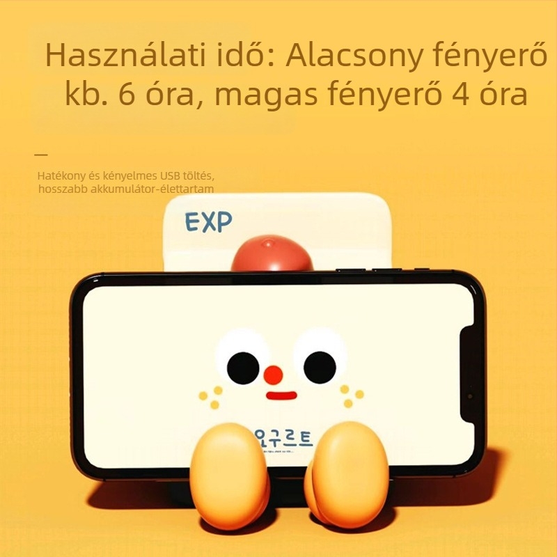 Rajzfilm tejdoboza alakú éjjeli lámpa, beépített akkumulátor, ABS lámpabúra, CE tanúsítvány, gombkapcsoló, nyomtatott logó
