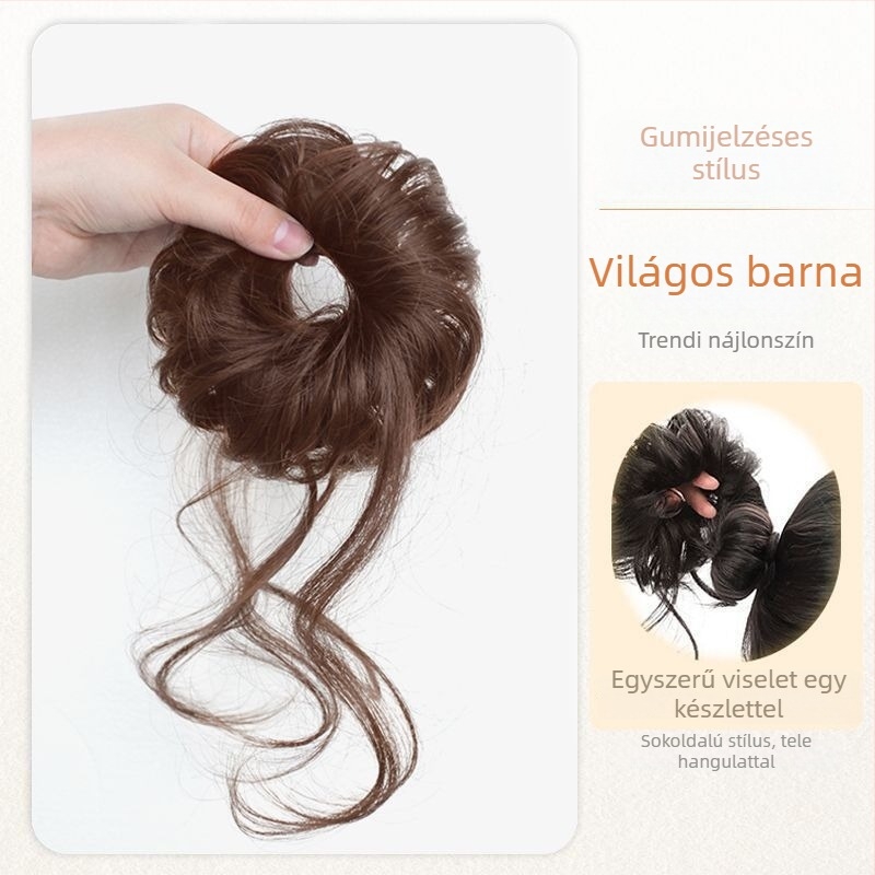 Ponytail paróka – teljesen kézzel készített, hőálló huzal, nem festhető vagy dauerolható, testreszabott változat (farok stílus: összenyomott)