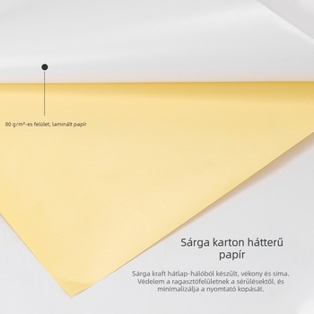 Öntapadós címke papír lézernyomtatóhoz, modell 11878, márka Deli, anyag: Copperplate öntapadós matricák, ragasztó: forró olvadó ragasztó, felület: 78 g bevont papír